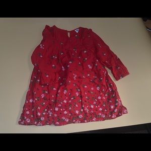 Old navy  Long sleeve floral dress